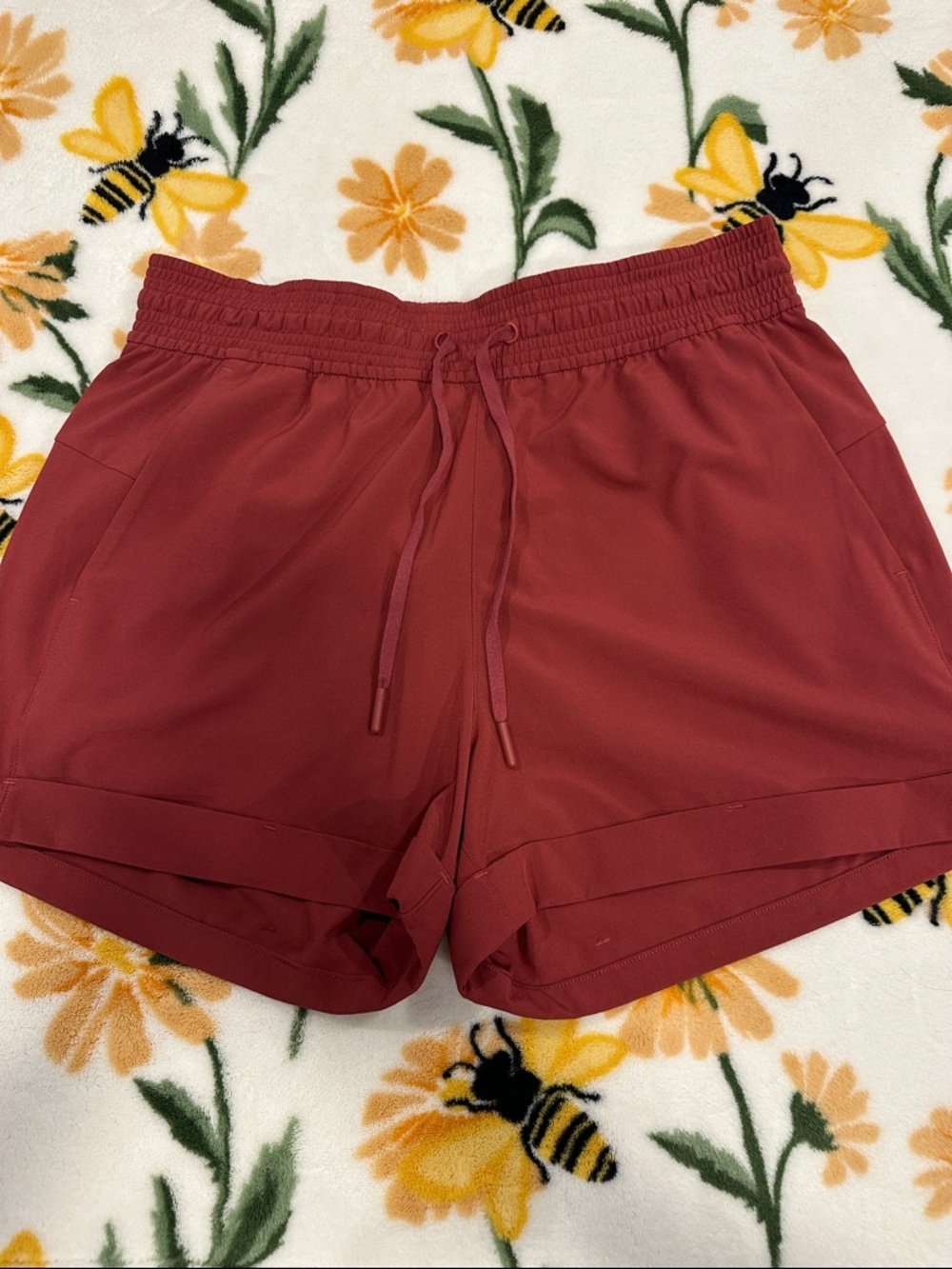 lululemon athletica Women's Pull-On Athletic Shorts in Deep Red
